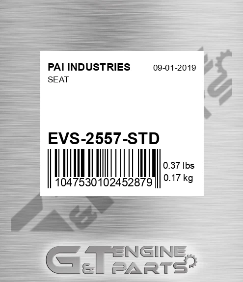 EVS-2557-STD Seat