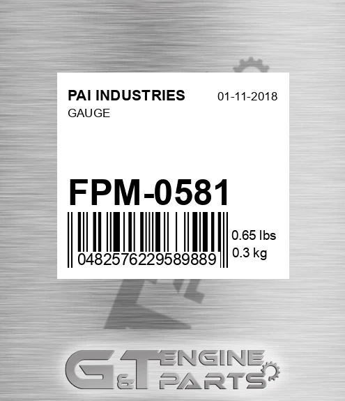 FPM-0581 Gauge