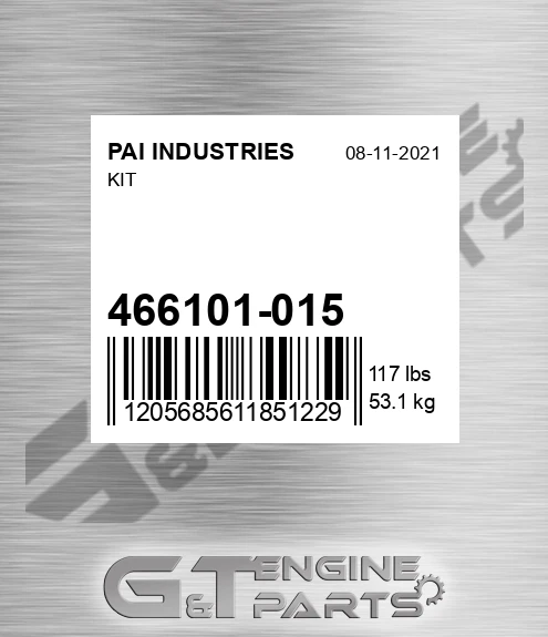 466101-015 Kit for PAI INDUSTRIES