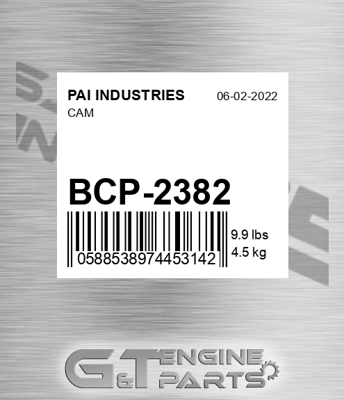 BCP-2382 Cam