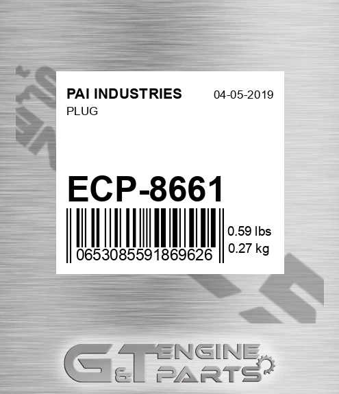 ECP-8661 Plug