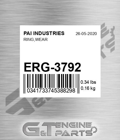 ERG-3792 Ring,wear