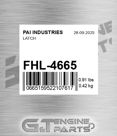 FHL-4665 Latch