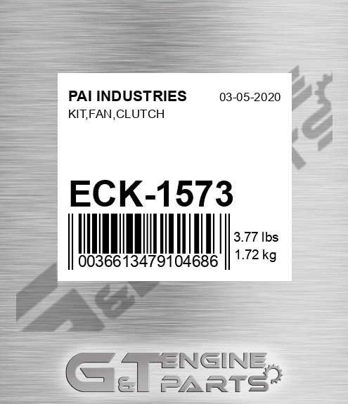 ECK-1573 Kit,fan,clutch