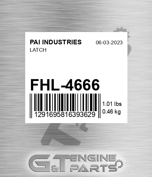 FHL-4666 Latch