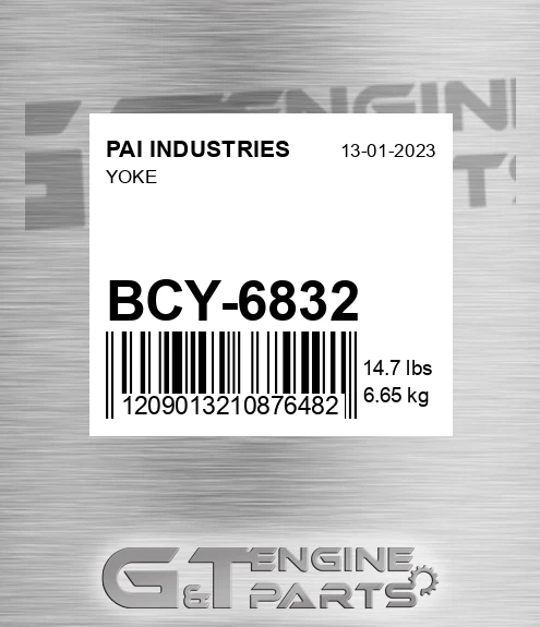 BCY-6832 Yoke