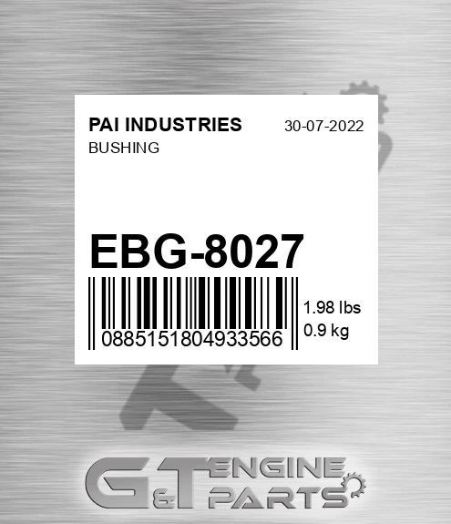 EBG-8027 Bushing