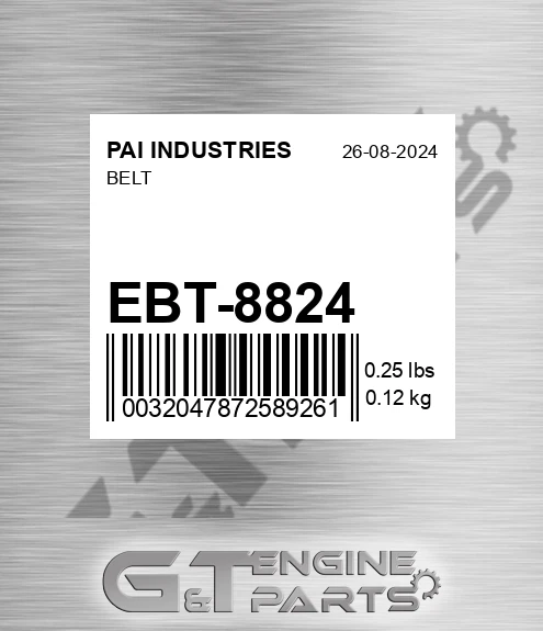 EBT-8824 Belt