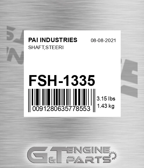 FSH-1335 Shaft,steeri