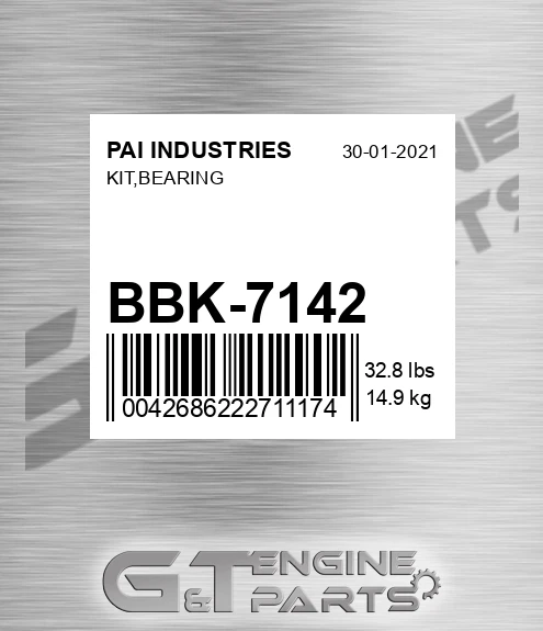 BBK-7142 Kit,bearing