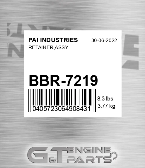 BBR-7219 Retainer,assy