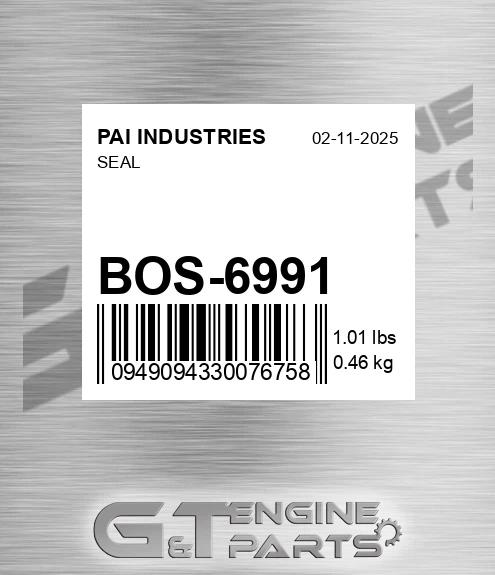 BOS-6991 Seal