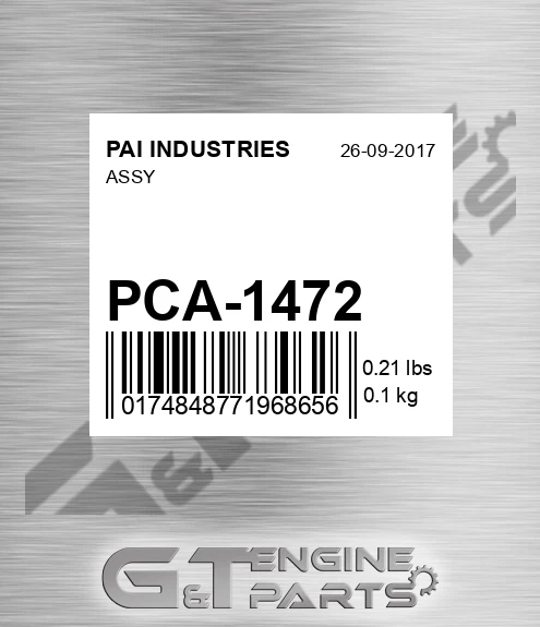 PCA-1472 Assy