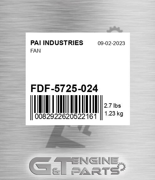 FDF-5725-024 Fan