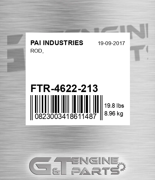 FTR-4622-213 Rod,