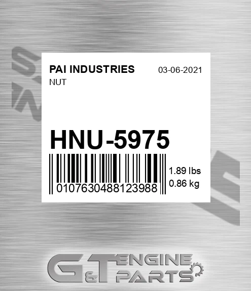 HNU-5975 Nut