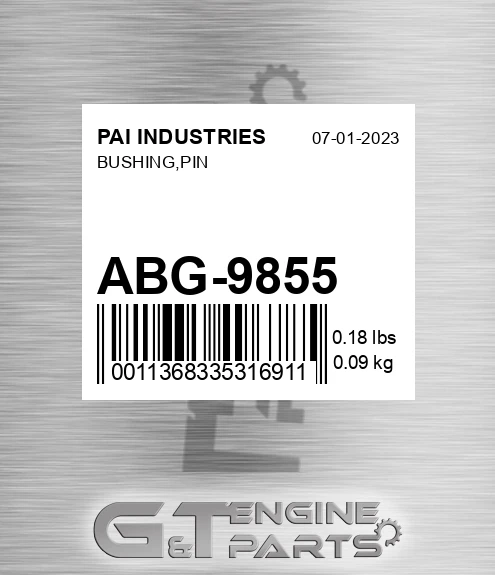 ABG-9855 Bushing,pin