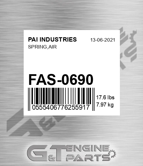 FAS-0690 Spring,air
