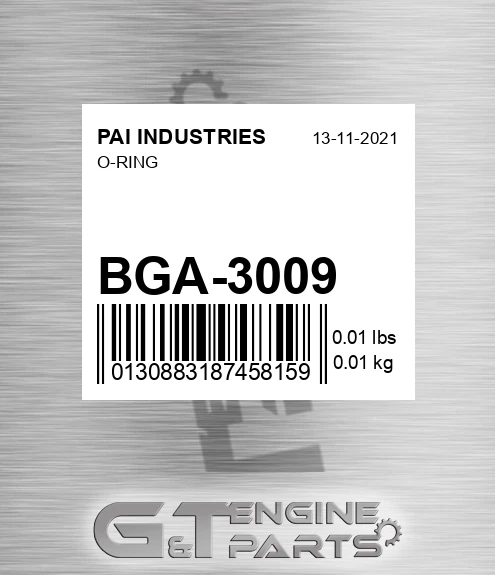 BGA-3009 O-ring
