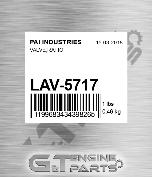 LAV-5717 Valve,ratio