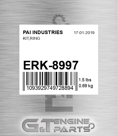 ERK-8997 Kit,ring