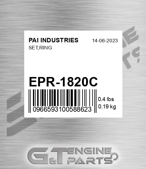 EPR-1820C Set,ring