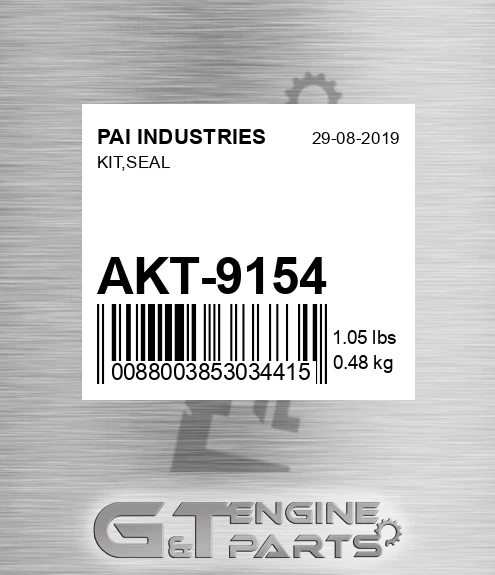 AKT-9154 Kit,seal