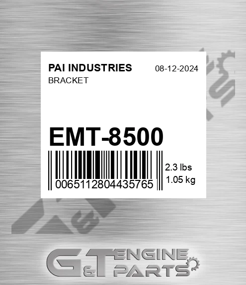 EMT-8500 Bracket
