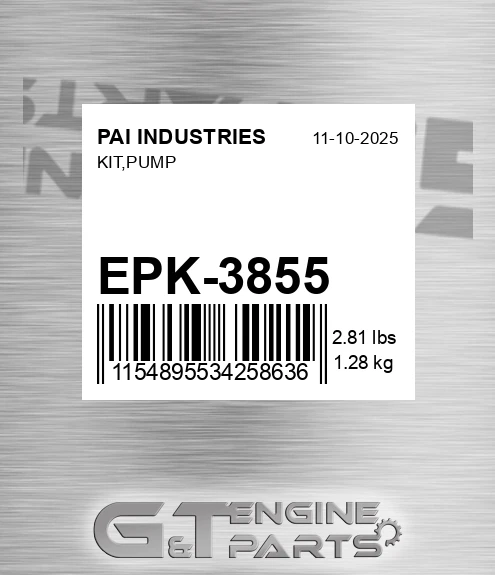 EPK-3855 Kit,pump