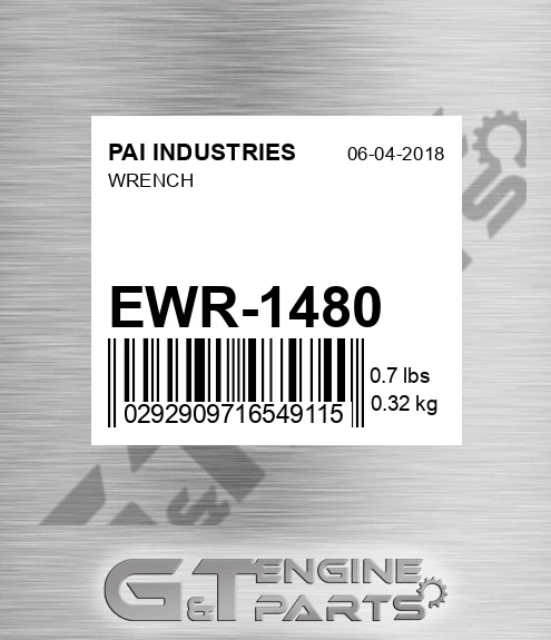 EWR-1480 Wrench