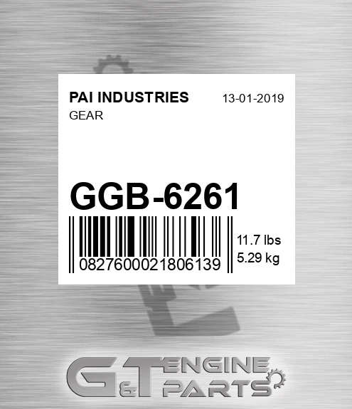 GGB-6261 Gear