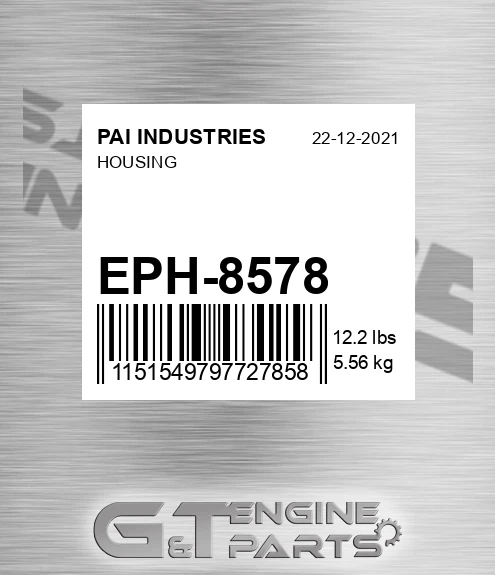 EPH-8578 Housing