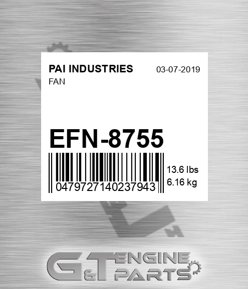 EFN-8755 Fan