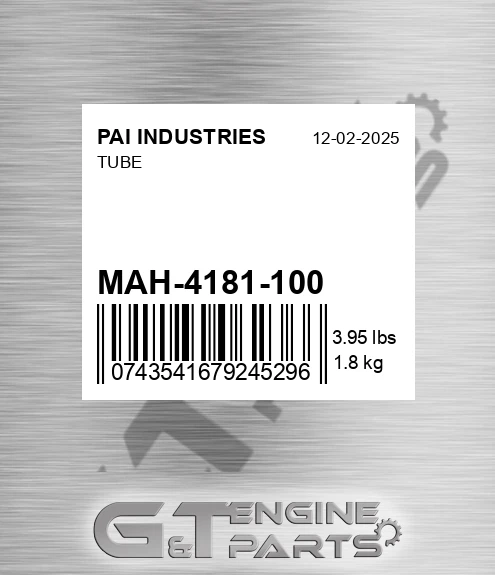 MAH-4181-100 Tube