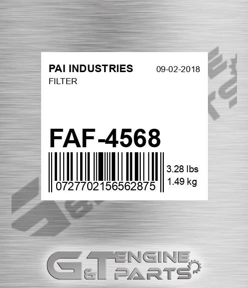 FAF-4568 Filter