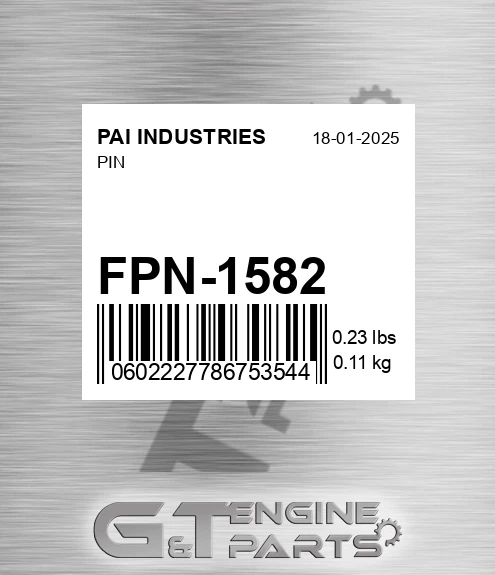 FPN-1582 Pin