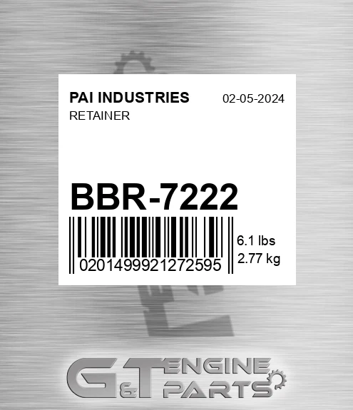 BBR-7222 Retainer