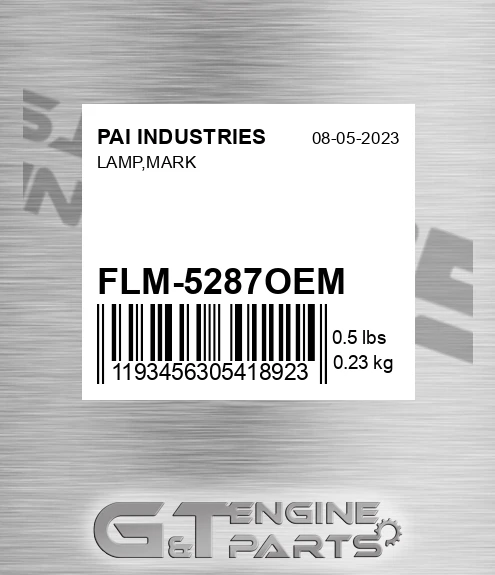 FLM-5287OEM Lamp,mark