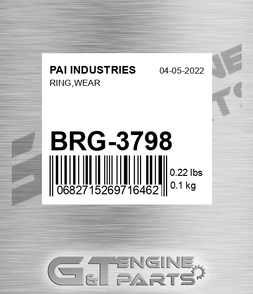 BRG-3798 Ring,wear