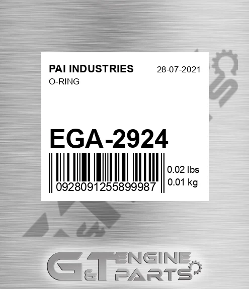 EGA-2924 O-ring