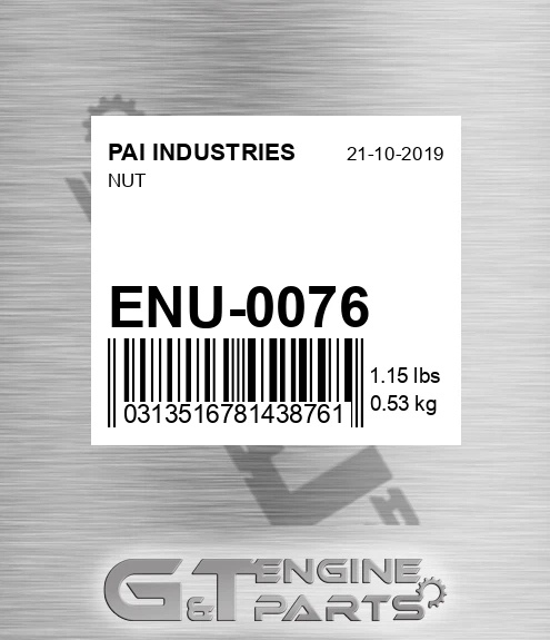 ENU-0076 Nut