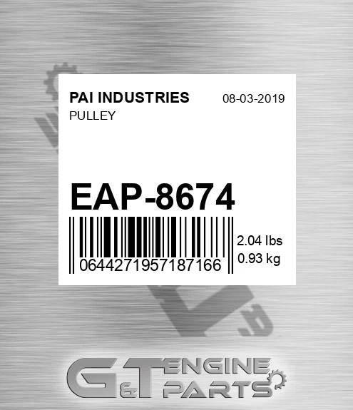EAP-8674 Pulley