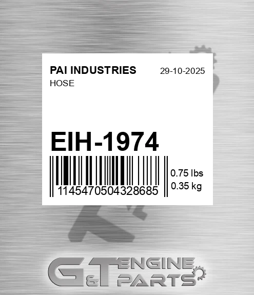 EIH-1974 Hose
