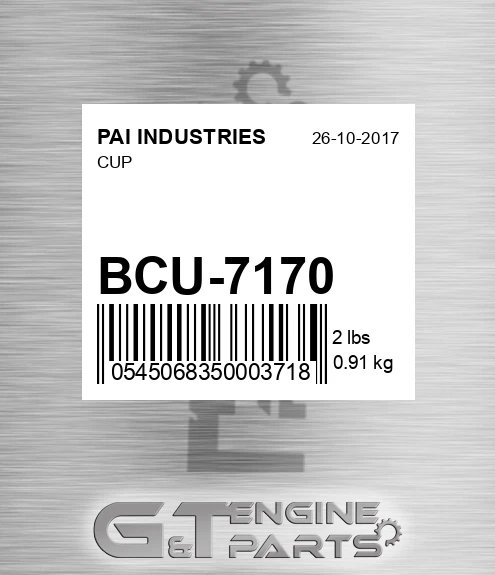 BCU-7170 Cup