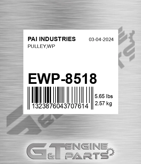 EWP-8518 Pulley,wp