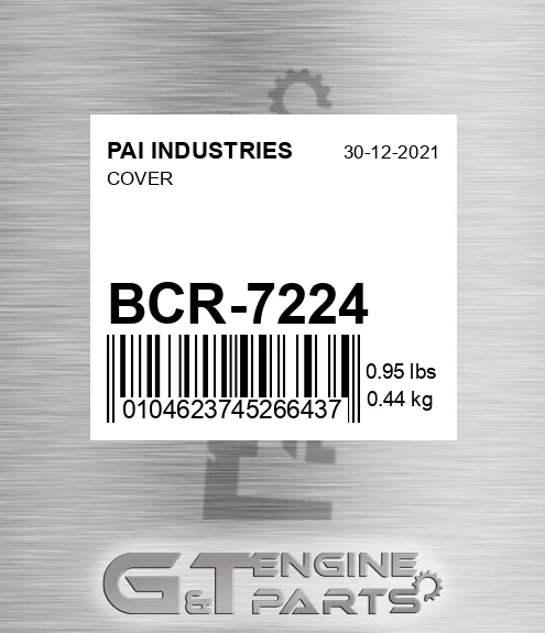 BCR-7224 Cover