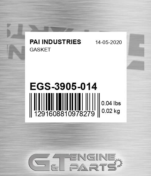 EGS-3905-014 Gasket