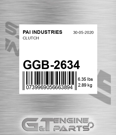 GGB-2634 Clutch