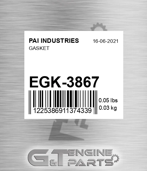 EGK-3867 Gasket