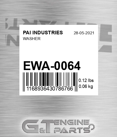 EWA-0064 Washer